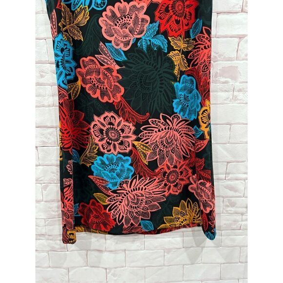 CeCe sleeve less summer polyester  dress size small - Picture 3 of 7